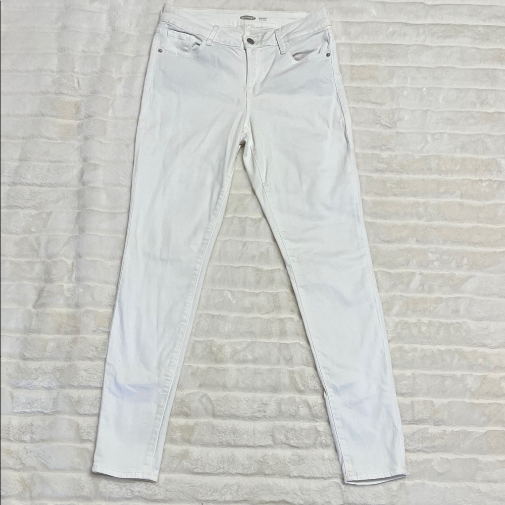 Women's Crisp White Skinny Jeans